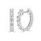Ascher-Cut Diamond Huggies - 1